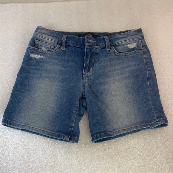 Joe’s Jeans Dana High Rise Denim Blue Jean Shorts size 26 - Picture 2 of 12